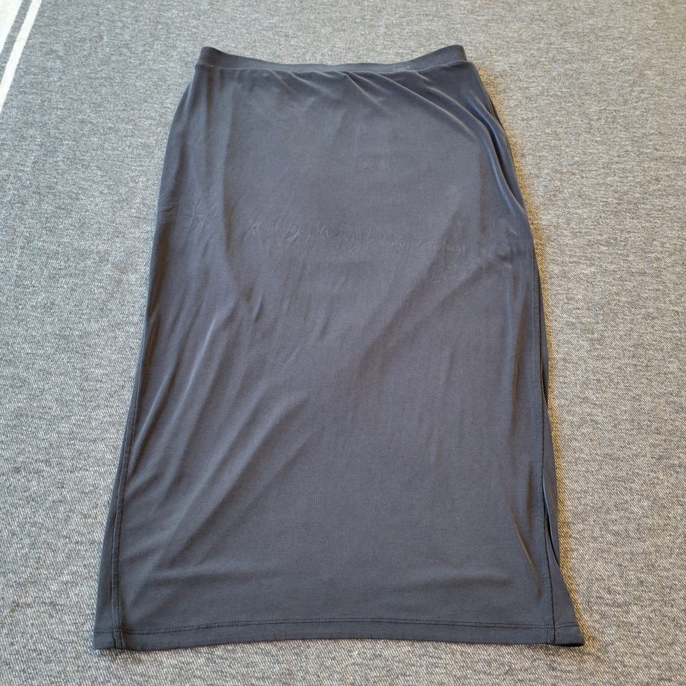 Lululemon Gray Modal Blend Tulip Wrap Maxi Skirt XL
